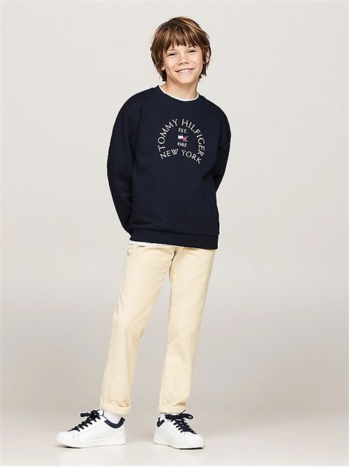 nautical arch print fleece cn TOMMY HILFIGER | KB0KB09192DW5